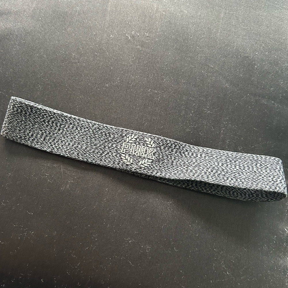 VS PINK Grey Athletic Headband